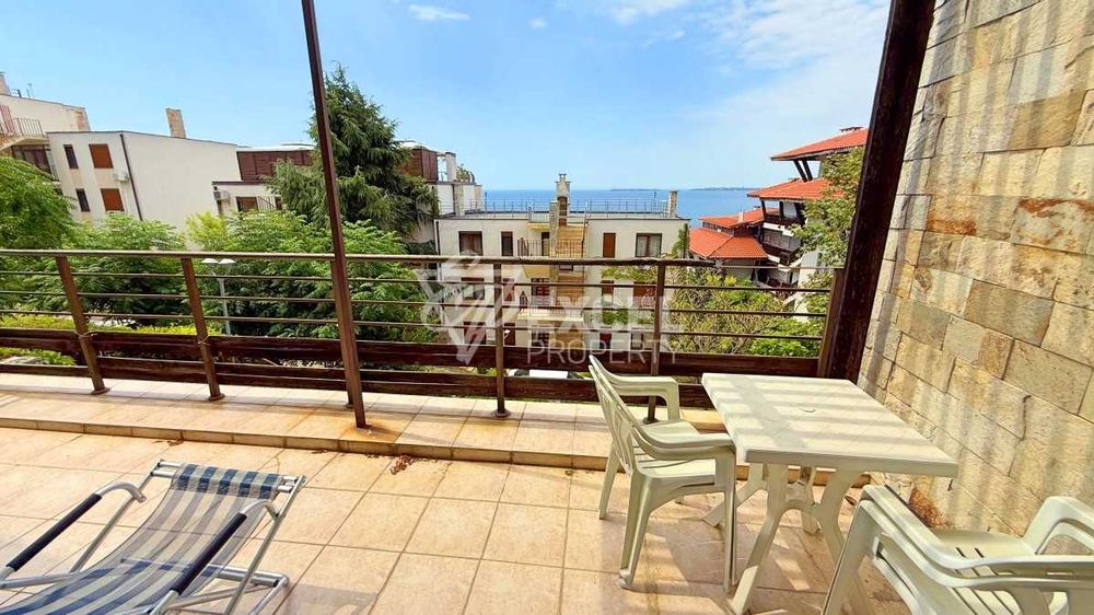 Първа линия!! Гледка море!! Двустаен в Свети Влас, комплекс Долче Вита