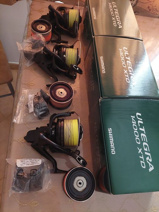 Set 3 mulinete shimano ultegra 14000 xtd