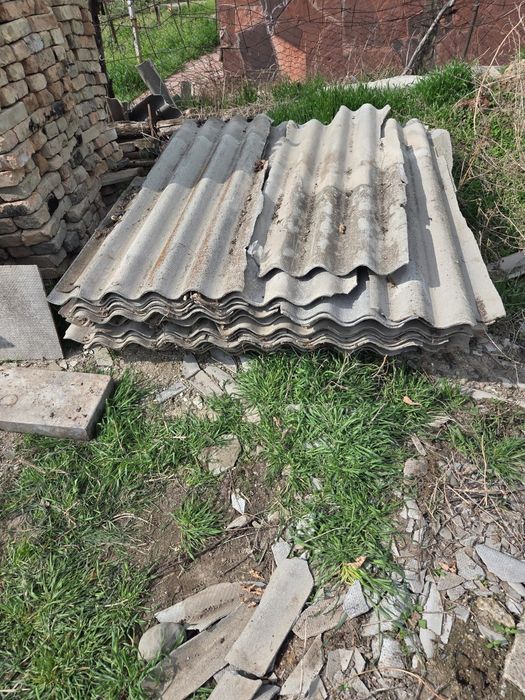Шифер асбест забирайте