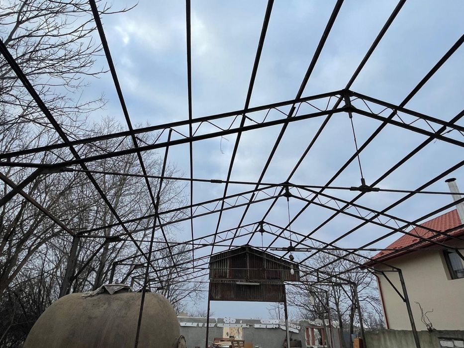 Structura metalica hala, saivan,