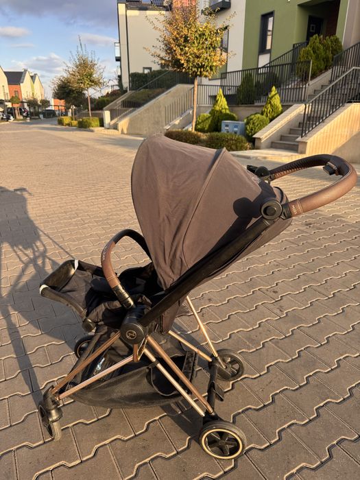 Cybex Mios 3 Rose Gold / Sepia Black – пълен комплект с аксесоари