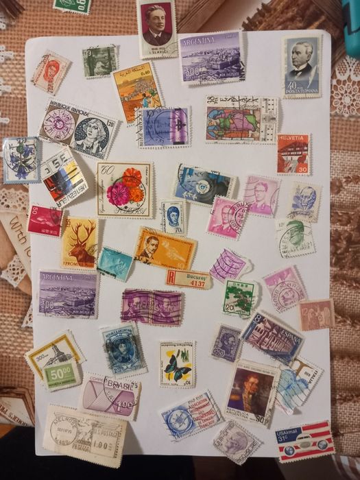 Vând timbre vechi