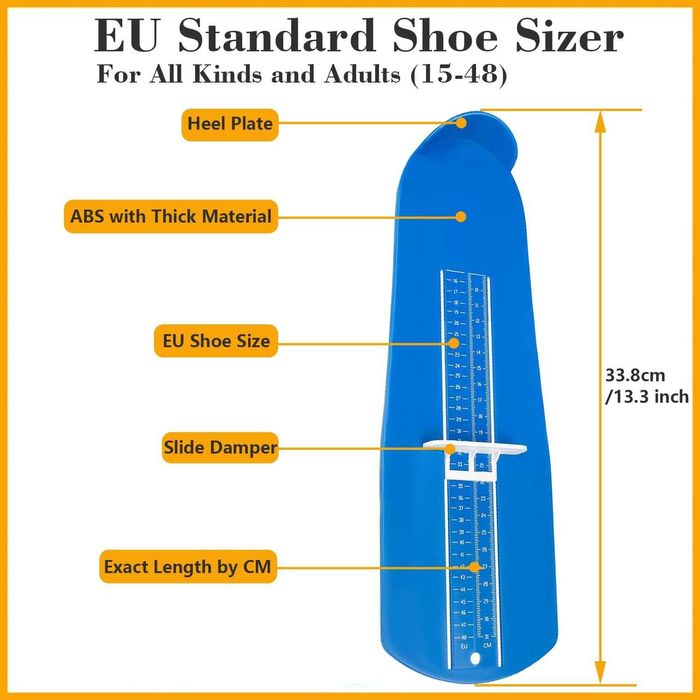 Dispozitiv de masurat talpa piciorului adulti si copii marimi EU 15-48