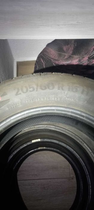 4 anvelope vara Continental EcoContact 6 205/60 R16, DOT 2024, 4000 km