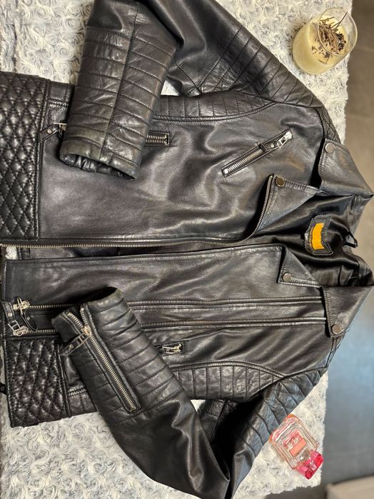 Кожено яке от естествена кожа