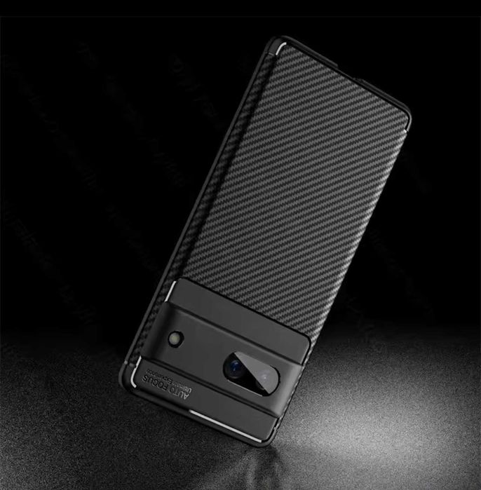 Husa Premium antisoc model Carbon pt Google Pixel 8A / Google Pixel 9