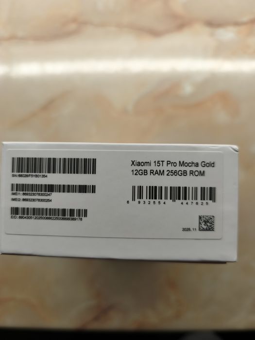 Vand  xaomi 15 T pro  nou