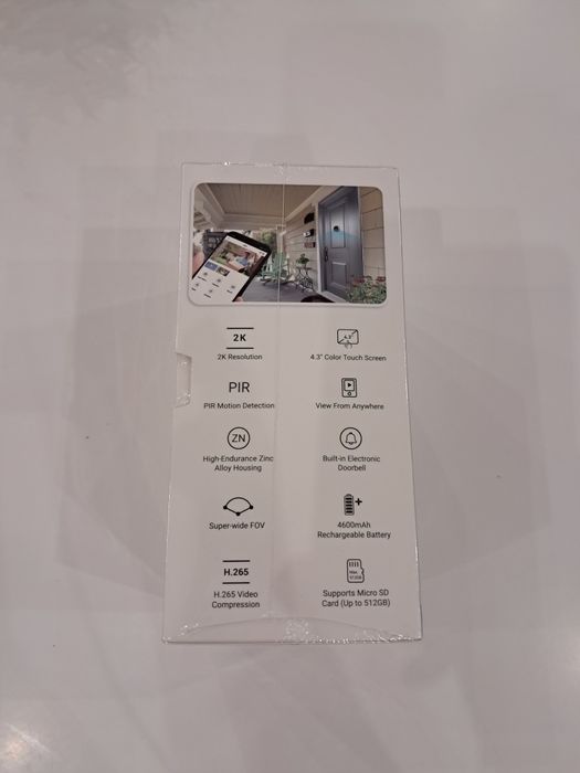 EZVIZ CS-DP2 (3WPFBS,3MP) Безжична видео шпионка