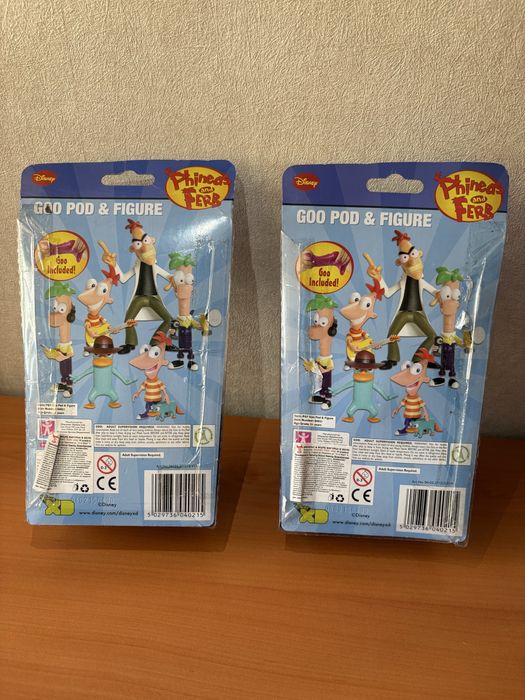 Фигурки Финиъс и Фърб – чисто нови