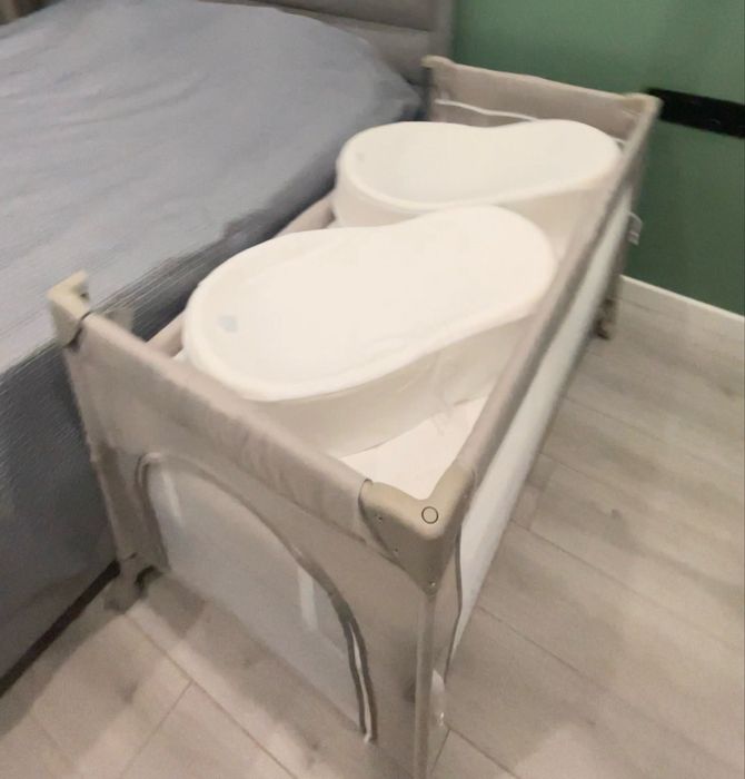 Матрац детский для манежа Plitex Bamboo Twin Ортопедический