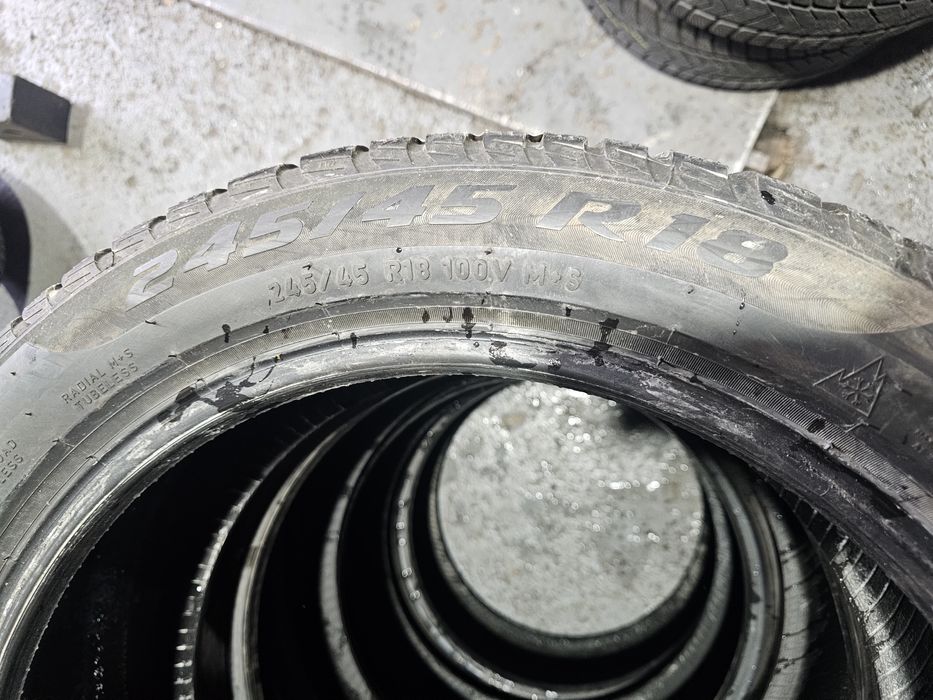 245 45 18 m+s pirelli runflat