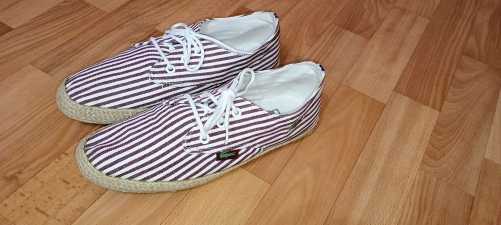 Продам "Lacoste" кеды текстильные