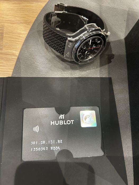 Hublot Big Bang Chronograph Ref. 301.SB.131.RX 44mm Ceramic Carbon