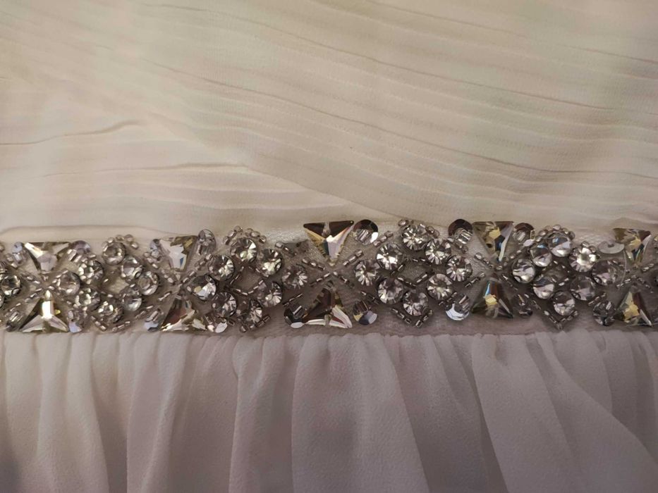 Рокля MASCARA  бяла размер 42