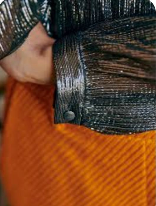 Sezane  Silk Abelia Blouse Metallic Silver-