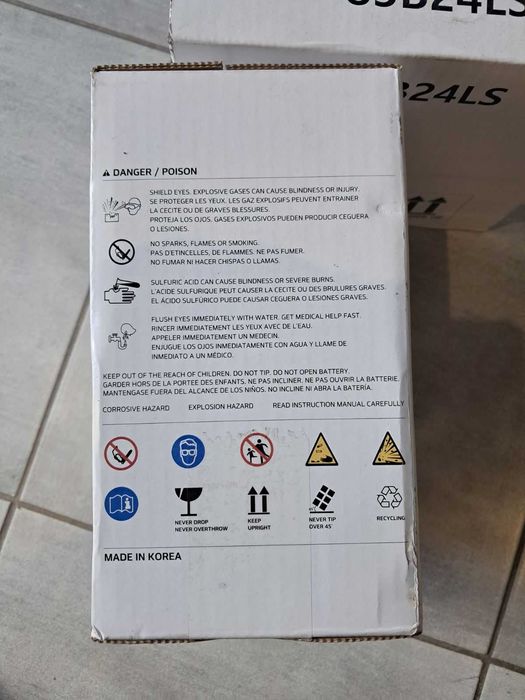 Нов оригинален акумулатор за Tesla Model 3 и Model Y (12V, 85B24LS)