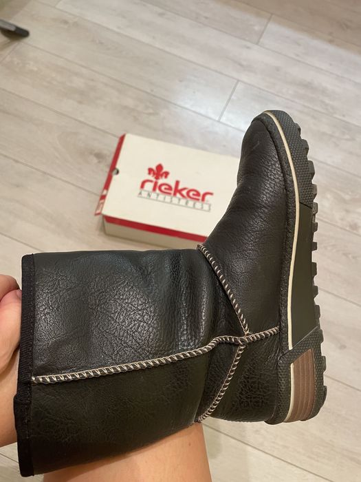Зимние ботинки Rieker