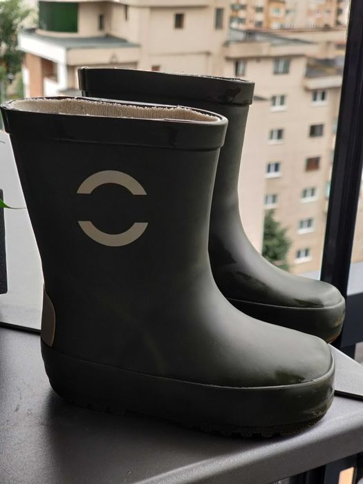 Cizme Mikk-Line din cauciuc natural, mărime 22