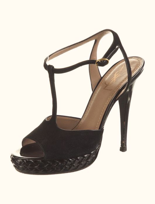 YSL Босоножки — замша, оригинал, Divarese Босоножки