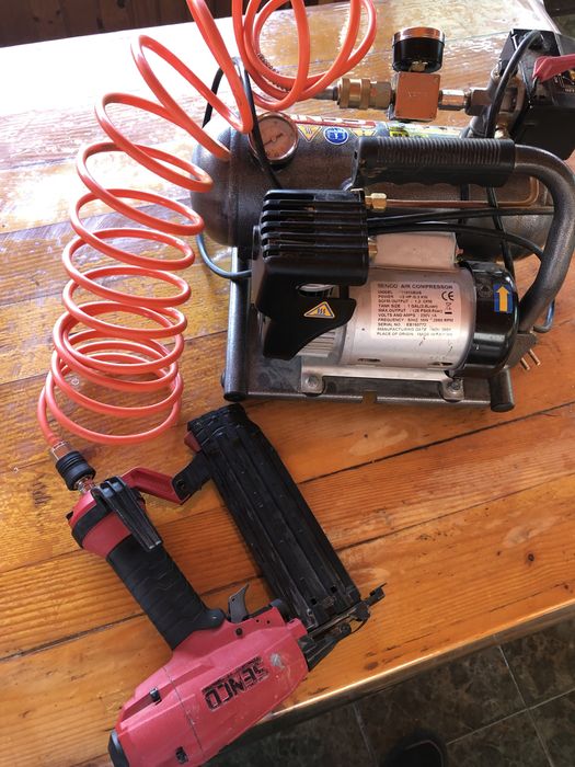 Senco pistol si compresor