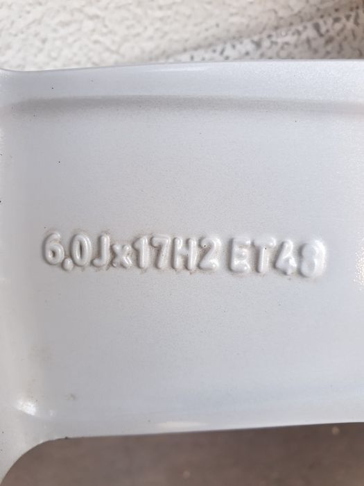 Оригинални джанти за АУДИ AUDI VW SEAT SKODA R17 5x112 ET48 6J