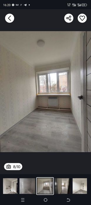 Продам бывшее общежитее условия в нутри 71 квадрат  3 комнаты раздельн