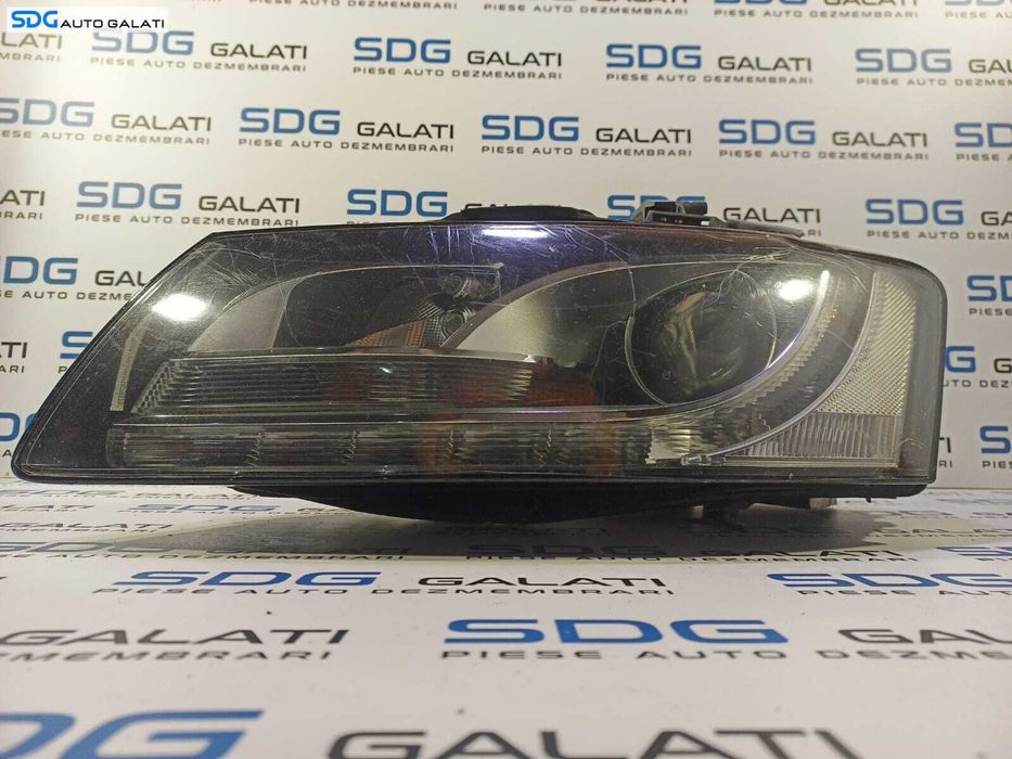 Far Stanga Bi Xenon cu Daylight Fara Droser Audi A4 B8 2008 - 2013 Cod 8T0941003AK 89317751 [L1762]