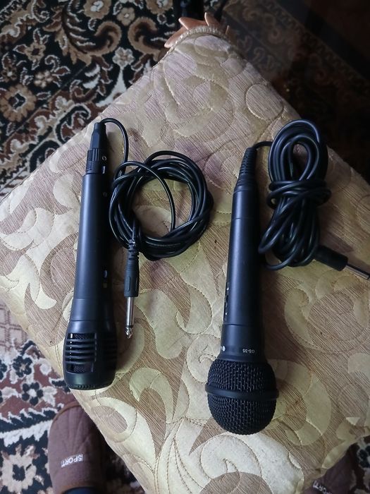 Микрофоны рабочие.