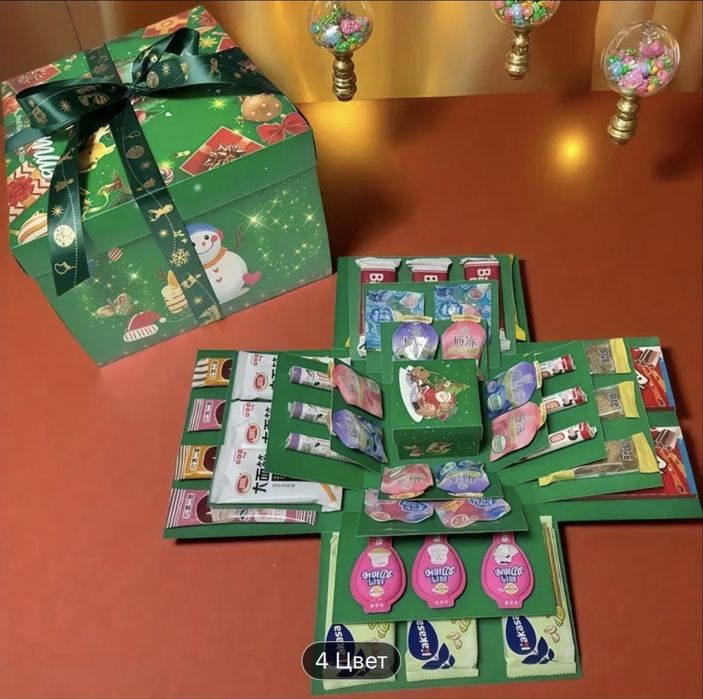 Изготовление подарочных боксов.