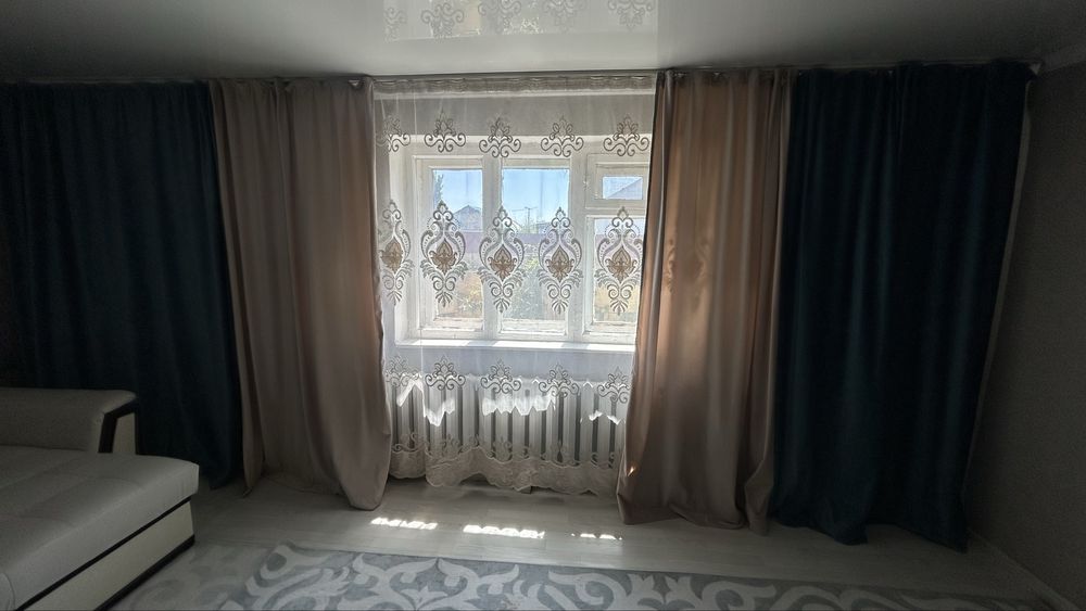 Продам штор с тюлом