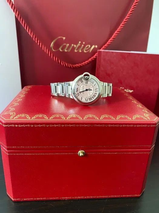 Urgent !! - Ceas Cartier Ballon Bleu Pink Dial Automatic