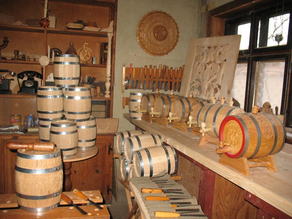 Дъбови бурета - 3 и 5 литра