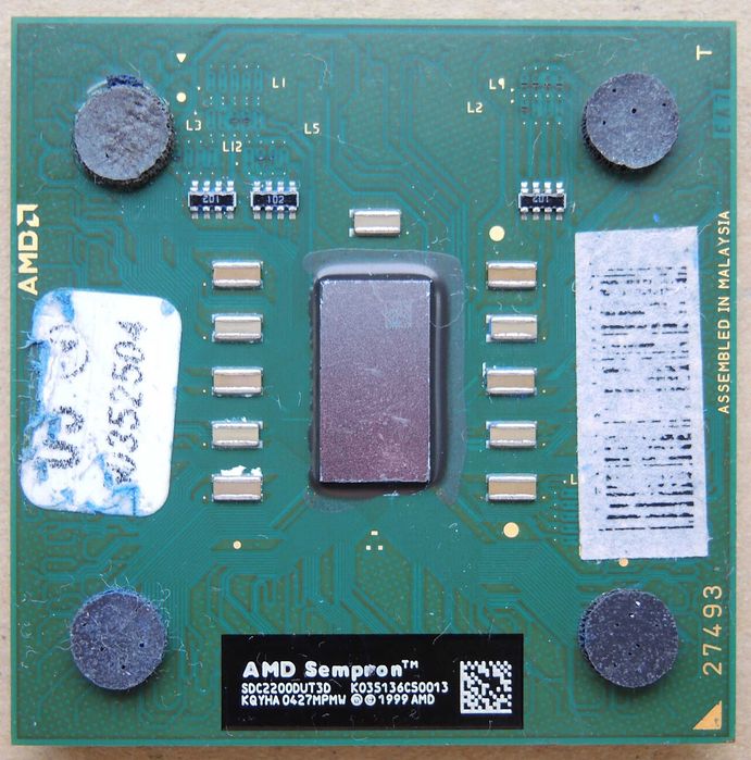 AMD Sempron 2200+ 1500Mhz 166Mhz FSB Thorton Socket 462/A Testat ...