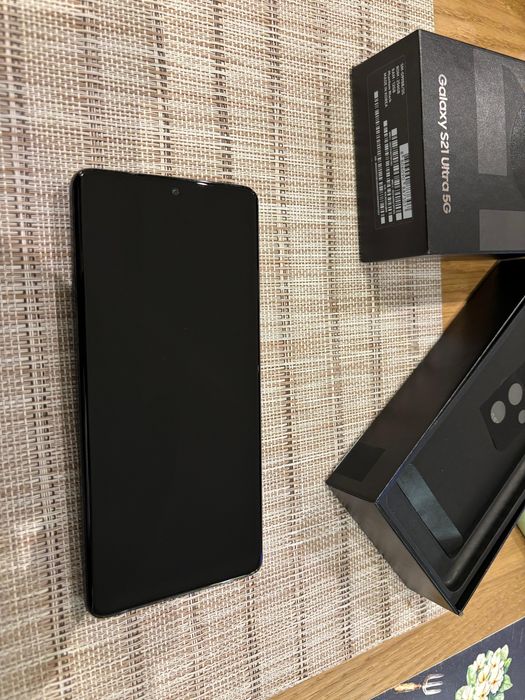 Vand samsung S21 ultra 256Gb 12gb ram 5g impecabil full box