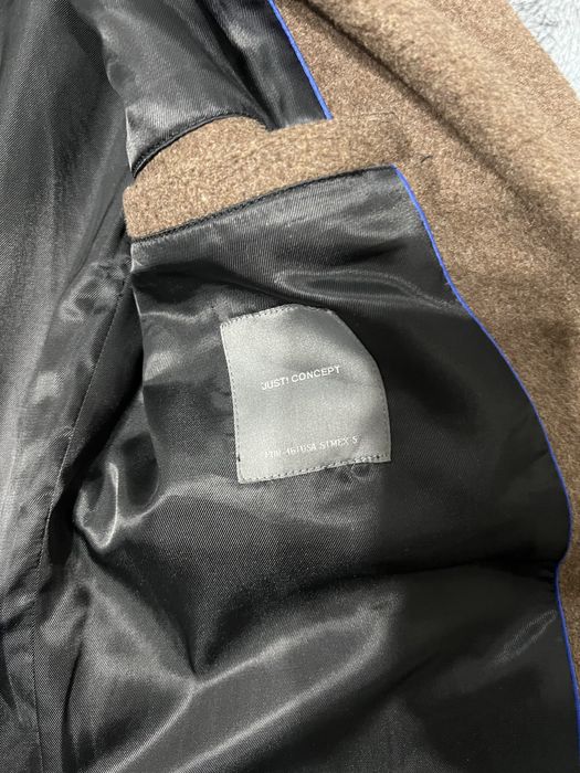 Мужское пальто коричневое от just!