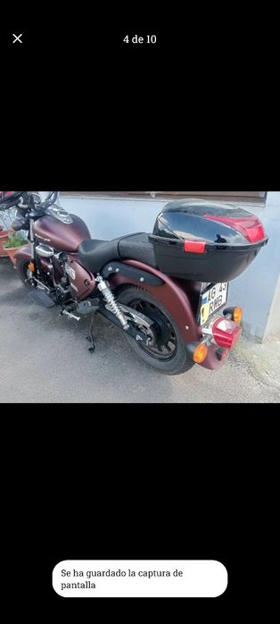 Motocicletă 125 cm³ chopper