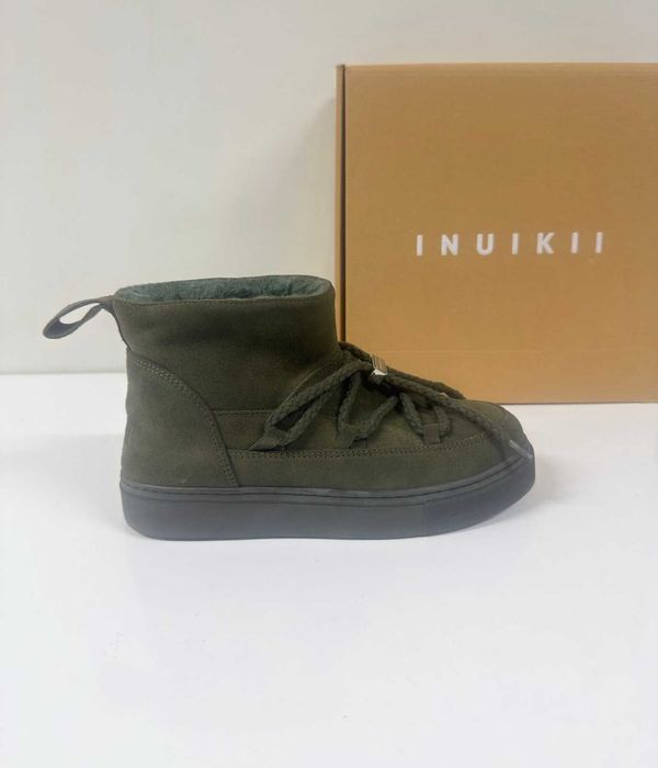 INUIKII Classic Low Olive (Като нови) - Размер 38 (24 см стелка)