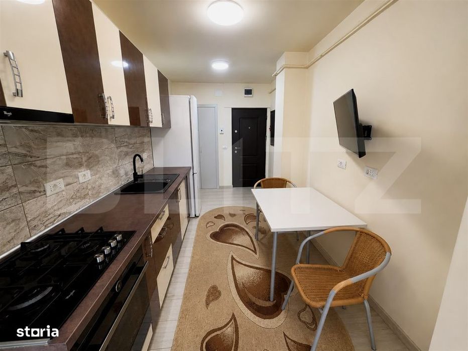 Apartament 2 camere, parter, central, izolat exterior.
