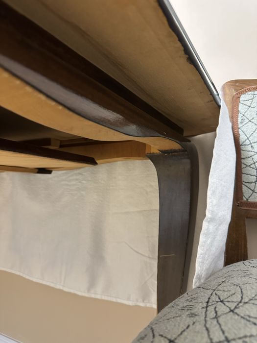 Set masa lemn masiv + scaune