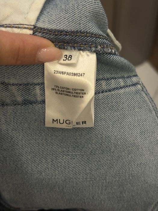 Дънки чарълстон MUGLER