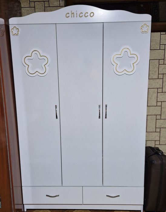 Детский шкаф и кровать