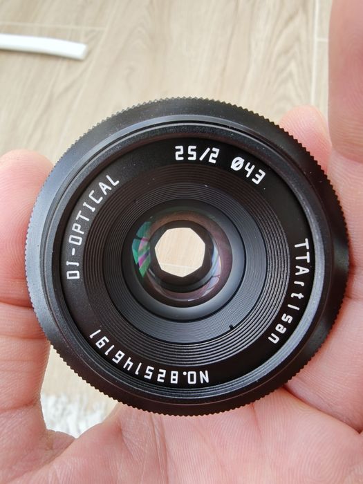 Obiectiv TTArtisan 25mm f/2 MF X-Mount Fuji