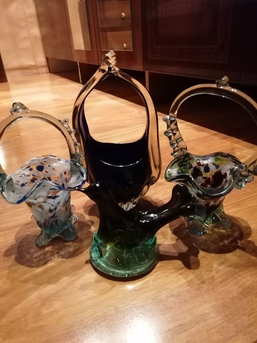 Coșulețe din sticlă