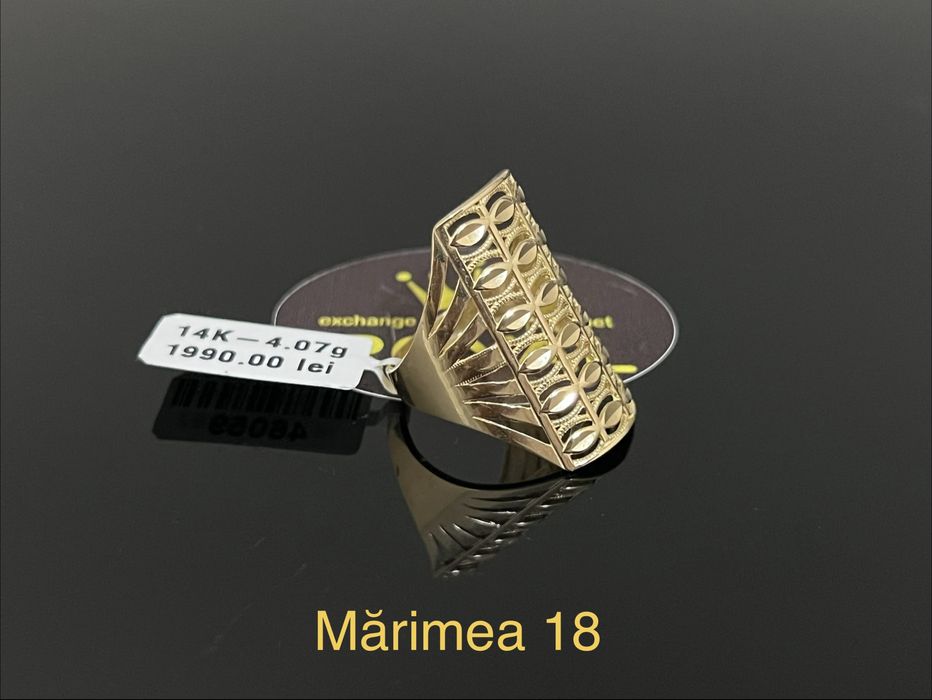 Bijuteria Royal CB : Inel dama aur nou 14k 4,07gr