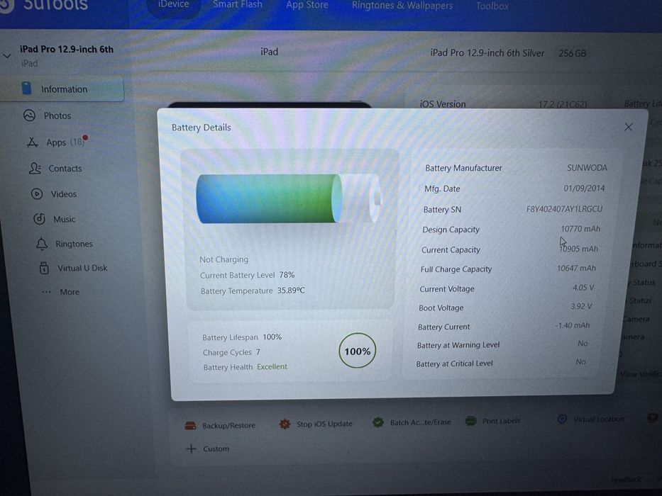iPad Pro M2 12,9 256gb wifi