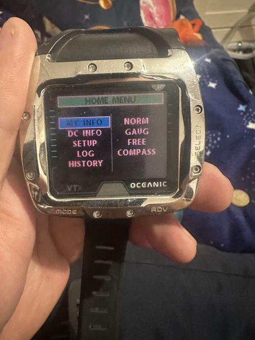 Ceas suunto  si oceanic vtx