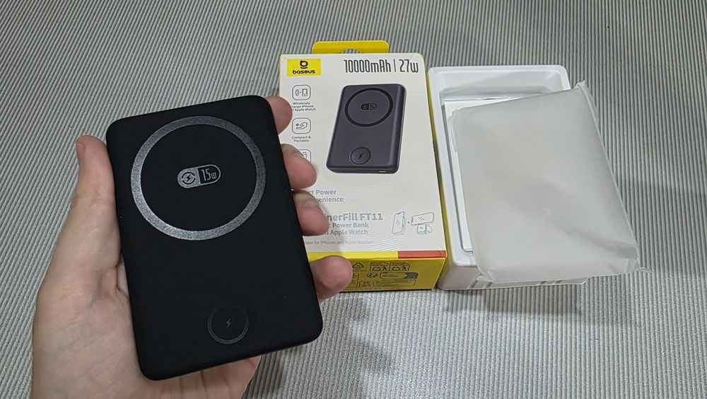 Пауэрбанк 10000 mAh Магсейф Baseus