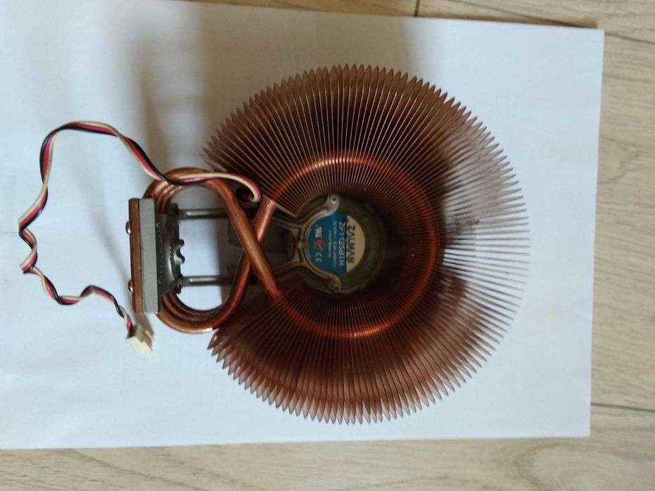 Cooler Zalman Cupru Rysen AM4 AM3 AM3+ FM1 FM2 FM3 92mm vent