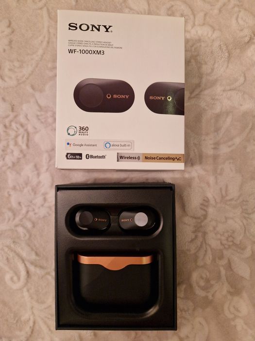 SONY WF-1000 слушалки