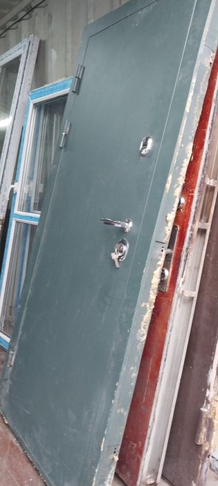 Окна Дверь железный пластик